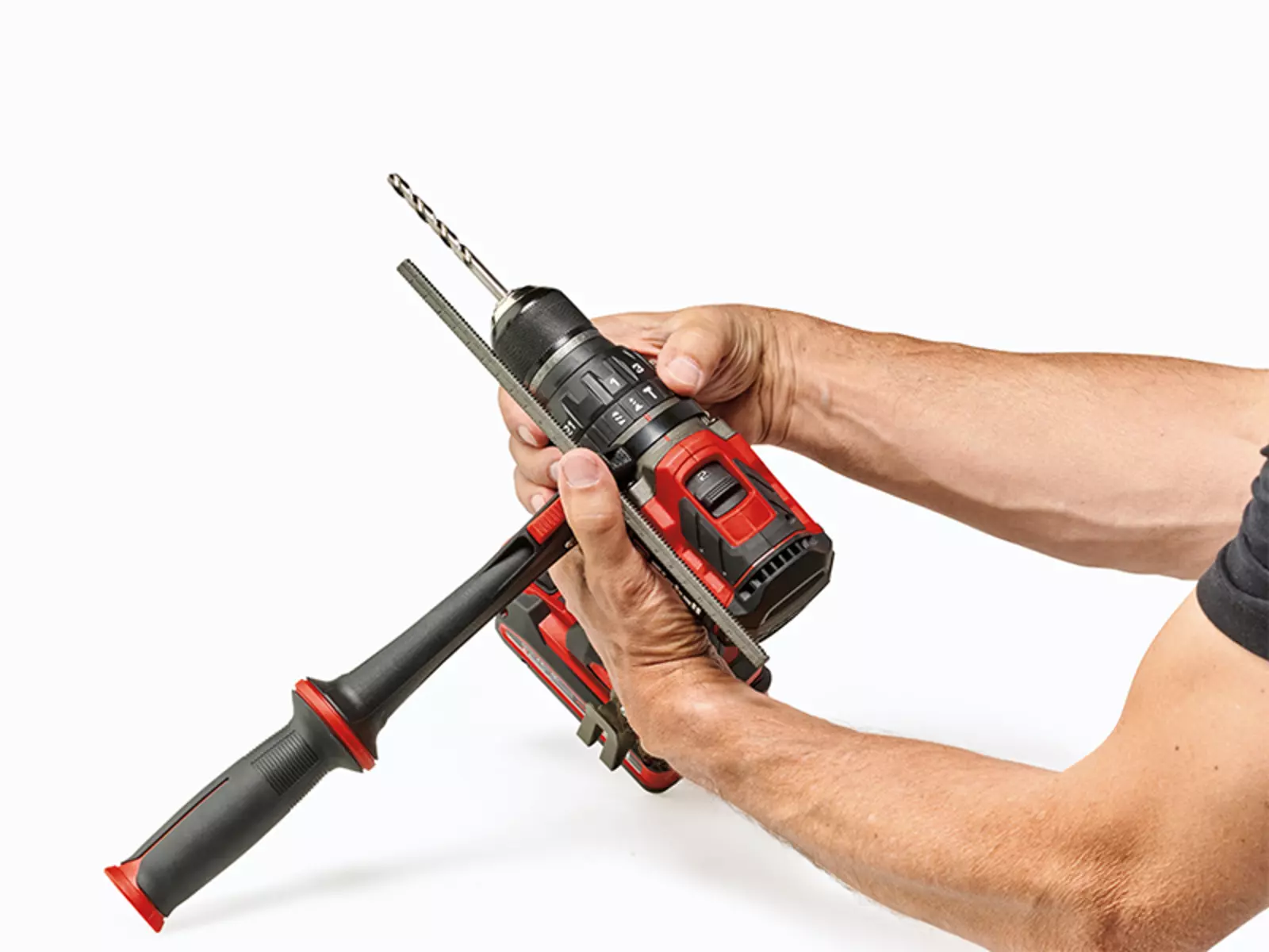Керування акумуляторним ударним шуруповертом Einhell TP-CD 18/120 Li-i BL під час свердління