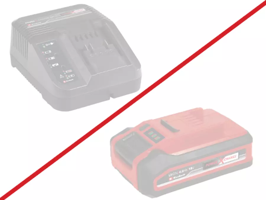 Einhell TE-CD 18/52 Li-i - Solo постачається без акумулятора та зарядного пристрою