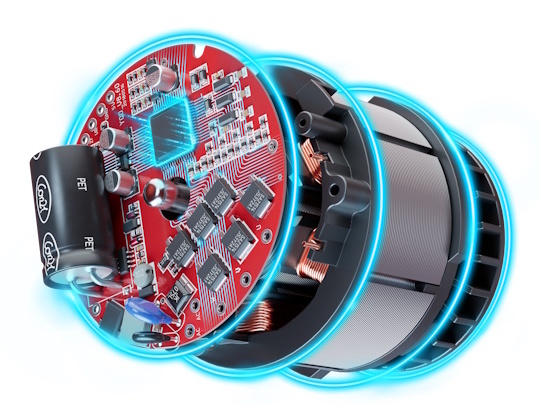 Безщітковий двигун Brushless шабельної пили Einhell TP-AP 18/28 Li BL-Solo