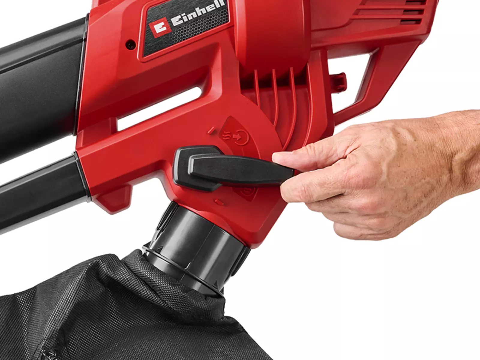 Садовый пылесос Einhell GC-EL 3026 E 3-в-1: всасывание, выдувание, измельчение