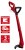 Триммер аккумуляторный Einhell GC-CT 18/24 Li P Solo (3411104)