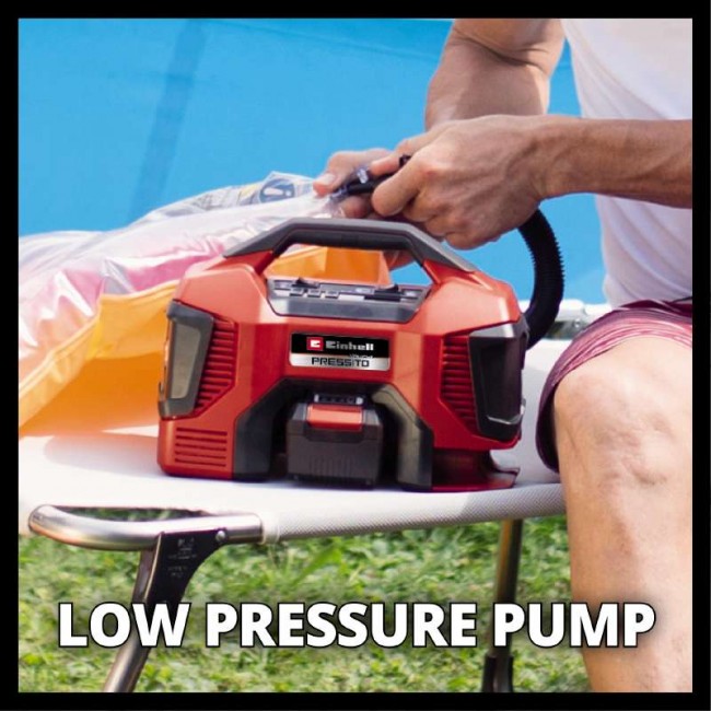 Аккумуляторный компрессор Einhell Pressito 18/21 - Solo (4020467) Аккумуляторный компрессор Einhell Pressito 18/21 - Solo (4020467)