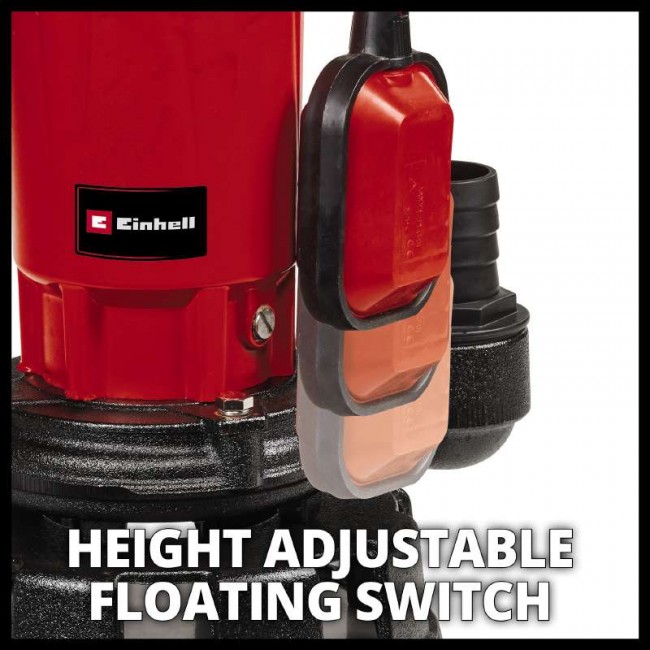 Насос для брудної води з ножем Einhell GE-DP 900 Cut (4181550) Насос для брудної води з ножем Einhell GE-DP 900 Cut (4181550)