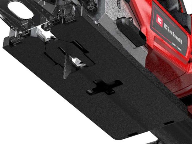 Лобзик акумуляторний безщітковий TP-JS 18/135 Li BL - Solo + зарядний пристрій Power X-Fastcharger 4 A і акумулятор 18V 5,2 Ah (4321260,4512114)