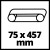 Шліфмашина стрічкова акумуляторна Einhell TP-BS 18/457 Li BL - Solo (4466270)