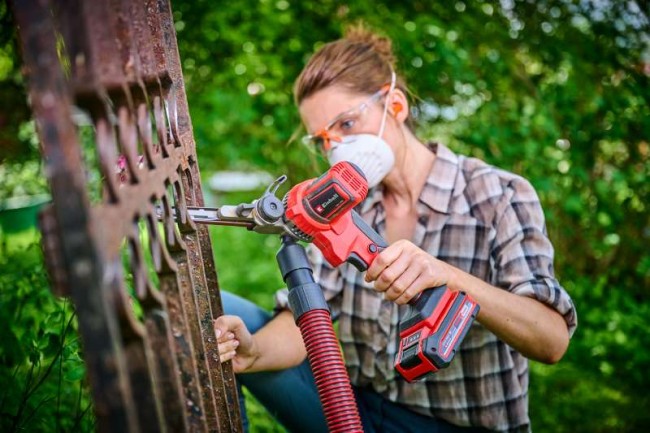 Акумуляторний стрічковий напилок (шліфмашина) Einhell TE-BF 18 Li-Solo (4461000)