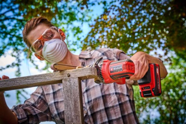 Акумуляторний стрічковий напилок (шліфмашина) Einhell TE-BF 18 Li-Solo (4461000)