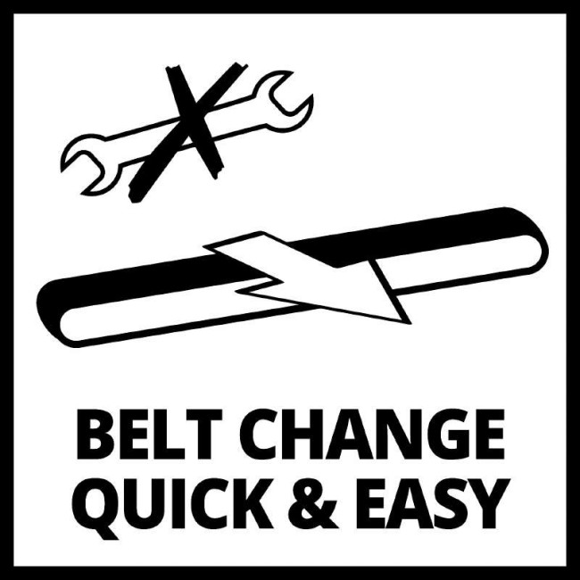 Акумуляторний стрічковий напилок (шліфмашина) Einhell TE-BF 18 Li-Solo (4461000)