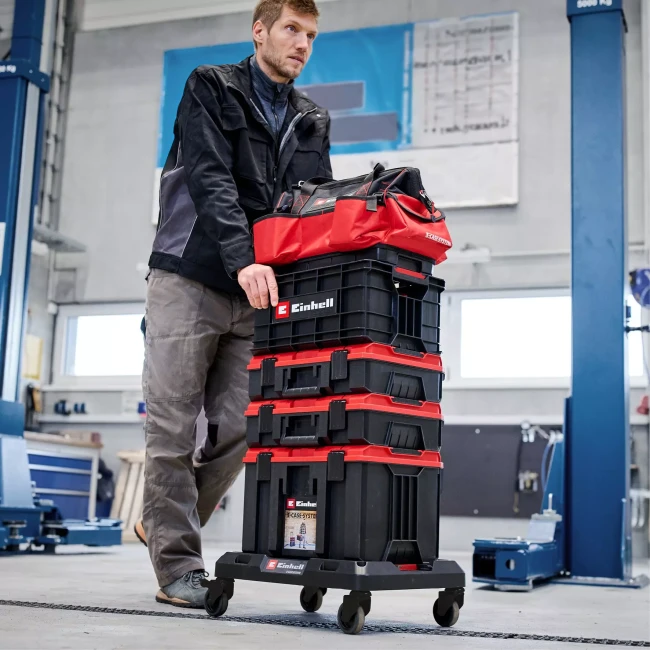 Подставка для кейсов на роликах Einhell E-Case Rollbrett до 120 кг (4540041)