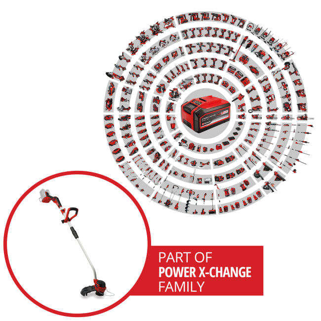 Тример акумуляторний безщітковий Einhell GP-CT 36/35 Li BL-Solo (3411330) Тример акумуляторний безщітковий Einhell GP-CT 36/35 Li BL-Solo (3411330)