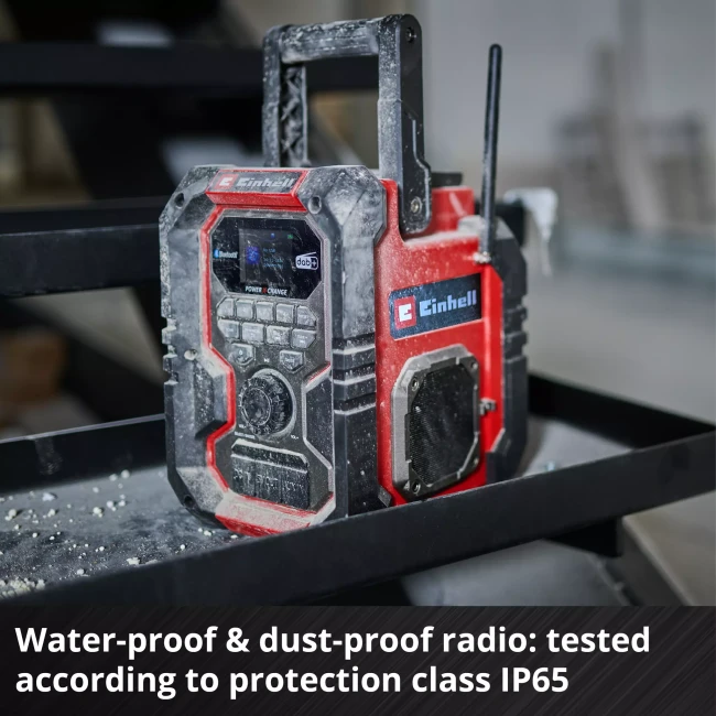 Гібридна радіостанція Einhell TE-CR 18 Li DAB+/FM/BT - Solo (3407995)