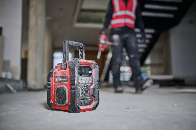 Гібридна радіостанція Einhell TE-CR 18 Li DAB+/FM/BT - Solo (3407995)