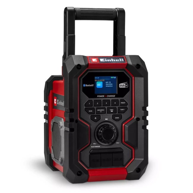 Гібридна радіостанція Einhell TE-CR 18 Li DAB+/FM/BT - Solo (3407995)