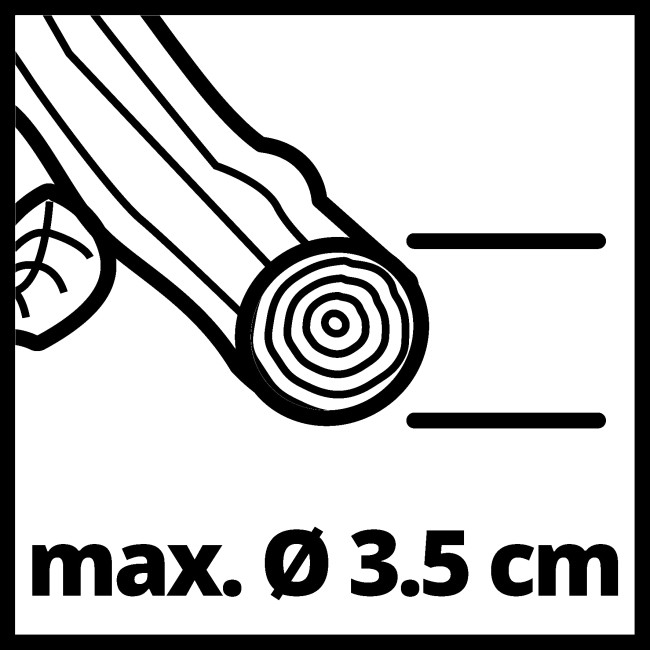 Набір секатор акумуляторний безщітковий Einhell Professional GP-LS 18/35 Li BL - Solo (3408360, 4512097)