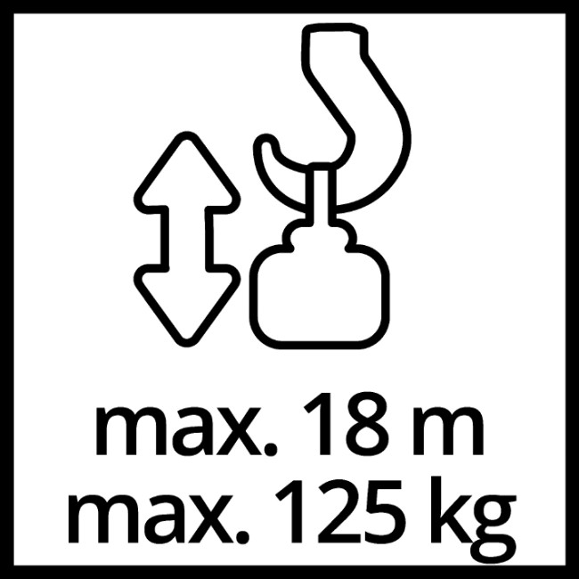 Тельфер електричний Einhell TC-EH 250-18 (2255135)