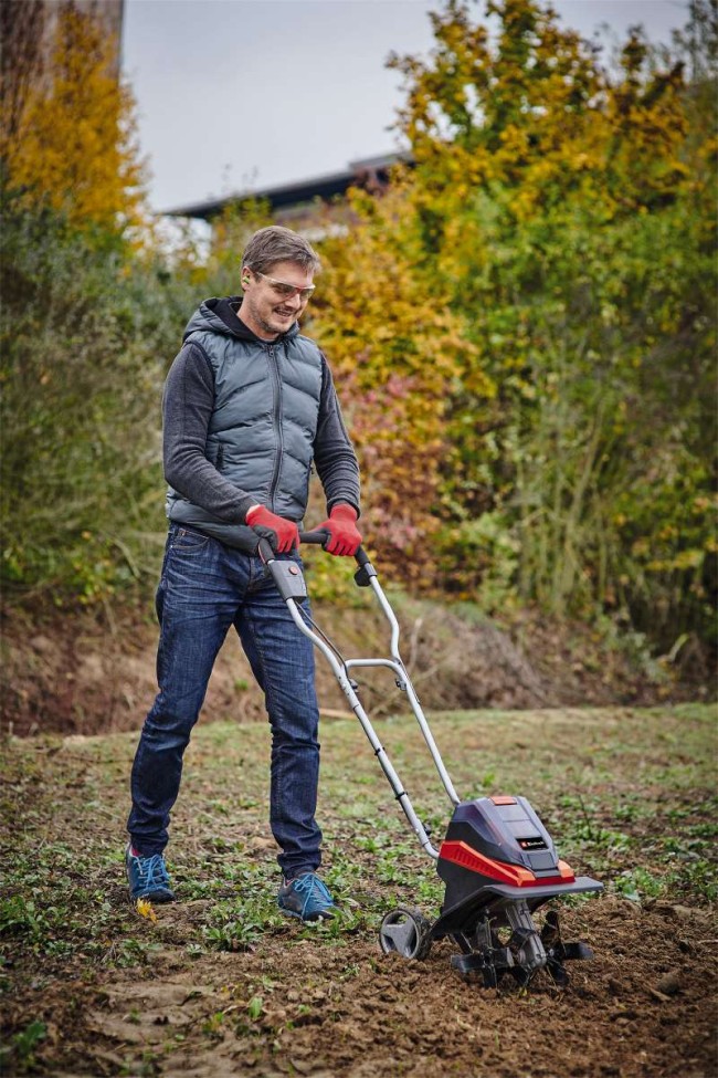 Набір культиватор акумуляторний Einhell GE-CR 30 Li - Solo + 2 Starter Kit 18V 4,0 Ah (3431200, 4512042-2 шт.)