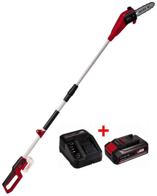 Акція! Набір Висоторіз акумуляторний Einhell GC-LC 18/20 Li T-Solo + зарядний пристрій і акумулятор 18V 2,5 Ah (3410581K)