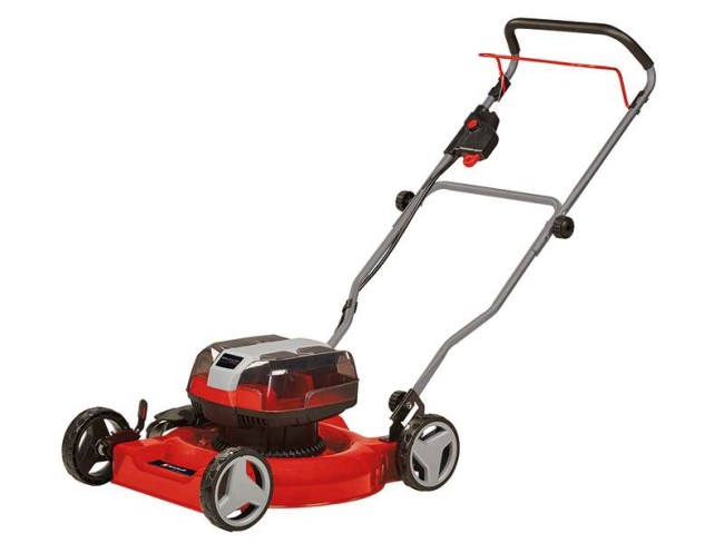 Акумуляторна безщіткова мульчуюча газонокосарка Einhell GE-CM 36/48 Li M-Solo (3413054)