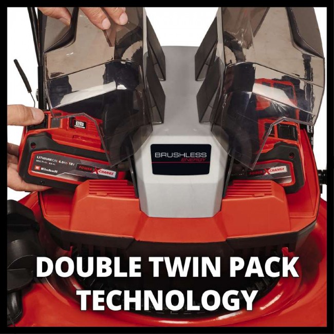 Аккумуляторная бесщеточная мульчирующая газонокосилка Einhell GE-CM 36/48 Li M-Solo (3413054) Аккумуляторная бесщеточная мульчирующая газонокосилка Einhell GE-CM 36/48 Li M-Solo (3413054)