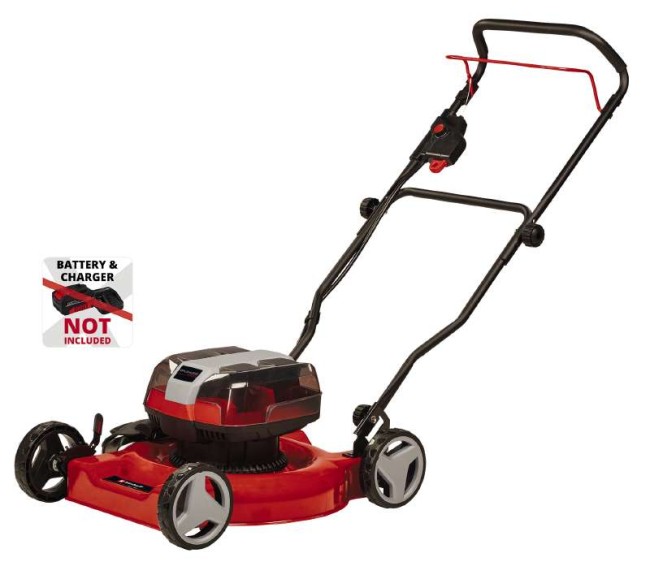 Акумуляторна безщіткова мульчуюча газонокосарка Einhell GE-CM 36/48 Li M-Solo (3413054)