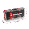 Набір ударних біт і головок 28 шт, Einhell S-Case (108703)