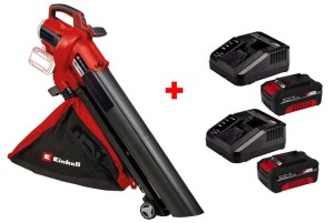 Акция! Набор садовый пылесос аккумуляторный Einhell VENTURRO 36/240 + 2 зарядных устройства и 2 аккумулятора 18V 4,0 Ah (3433640,4512042-2 шт.) Акция! Набор садовый пылесос аккумуляторный Einhell VENTURRO 36/240 + 2 зарядных устройства и 2 аккумулятора 18V 4,0 Ah (3433640,4512042-2 шт.)
