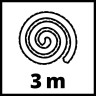 Шланг до пилососів, преміум, надміцний, Einhell 3м (2362005)