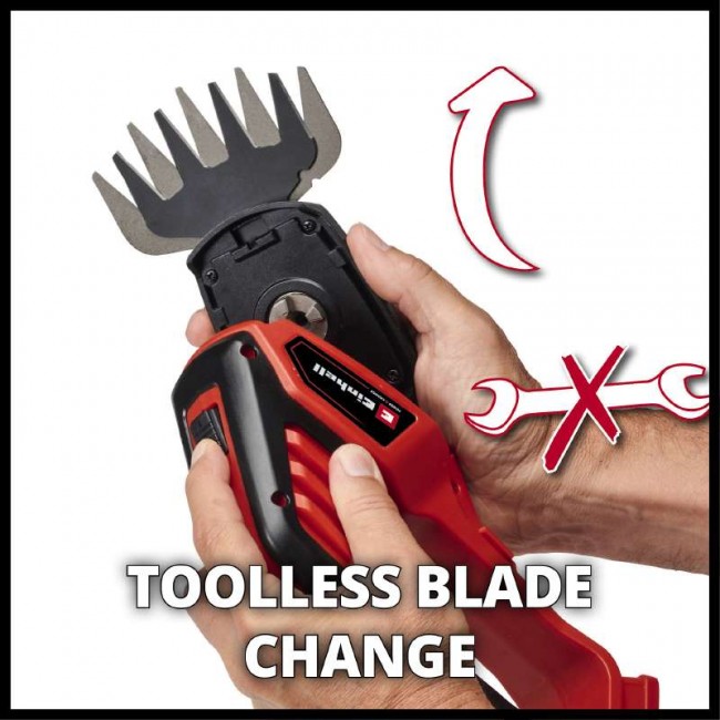Ножницы аккумуляторные Einhell GE-CG 18/100 Li T-Solo (3410310) Ножницы аккумуляторные Einhell GE-CG 18/100 Li T-Solo (3410310)