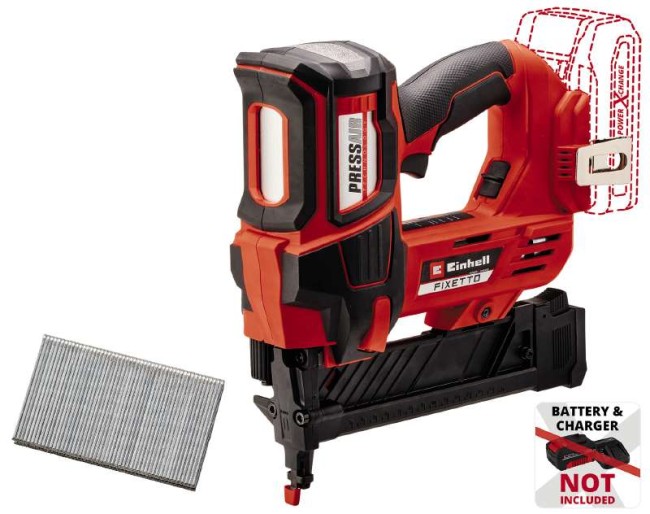 Степлер для скоб акумуляторний Einhell FIXETTO 18/38 S (4257785)