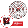 Степлер для скоб акумуляторний Einhell FIXETTO 18/38 S (4257785)