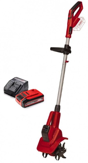 Набір культиватор акумуляторний Einhell GE-CR 18/20 Li E Solo + Starter Kit PXC PLUS 18V 4,0 Ah (3431210, 4512159)