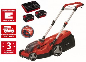 Газонокосилка аккумуляторная бесщеточная Einhell RASARRO 36/38 (2x4 Ah) (3413180) Газонокосилка аккумуляторная бесщеточная Einhell RASARRO 36/38 (2x4 Ah) (3413180)