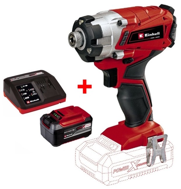 Ударная отвертка Einhell TE-CI 18/1 Li Solo (4510034) Ударная отвертка Einhell TE-CI 18/1 Li Solo (4510034)