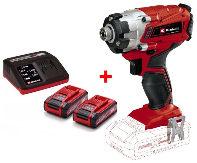 Ударная отвертка Einhell TE-CI 18/1 Li Solo (4510034) Ударная отвертка Einhell TE-CI 18/1 Li Solo (4510034)