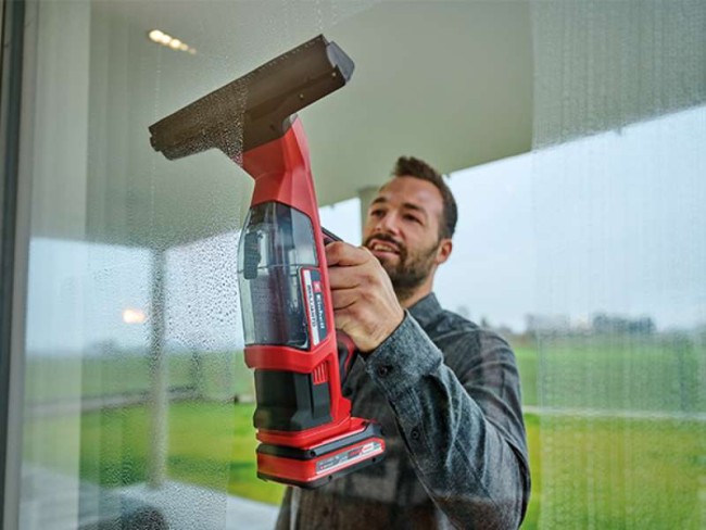 Набір Акумуляторний пристрій для миття вікон Einhell BRILLIANTO + 2 Starter Kit 18V 2,5 Ah (3437100 Kit 2.5)
