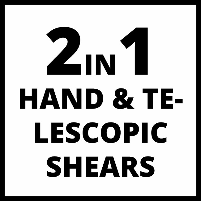 Набір секатор акумуляторний безщітковий телескопічний Einhell GP-LS 18/28 Li T BL-Solo + Starter-Kit 18V 2.5 Ah (3408330, 4512097) Набір секатор акумуляторний безщітковий телескопічний Einhell GP-LS 18/28 Li T BL-Solo + Starter-Kit 18V 2.5 Ah (3408330, 4512097)