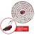 Газонокосилка аккумуляторная бесщеточная Einhell GE-CM 18/30 Li (1x3,0Ah)  (3413155)