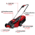 Газонокосилка аккумуляторная бесщеточная Einhell GE-CM 18/30 Li (1x3,0Ah)  (3413155)