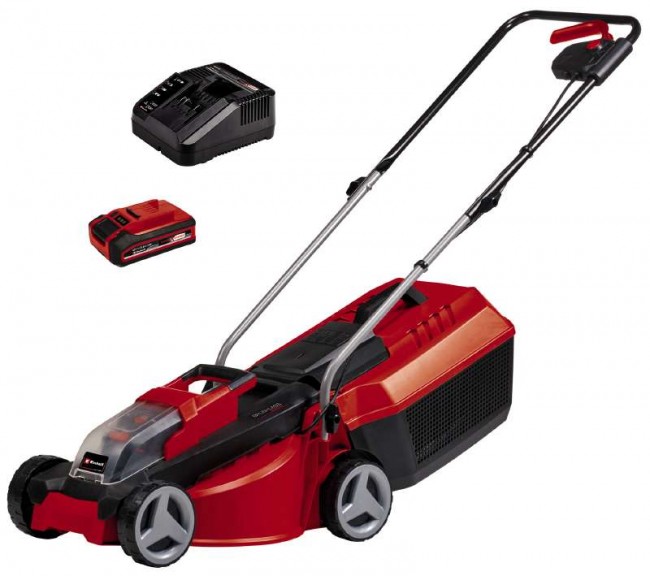 Газонокосилка аккумуляторная бесщеточная Einhell GE-CM 18/30 Li (1x3,0Ah)  (3413155)