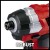 Ударная отвертка бесщеточная Einhell TP-CI 18 Li BL-Solo (4510030)