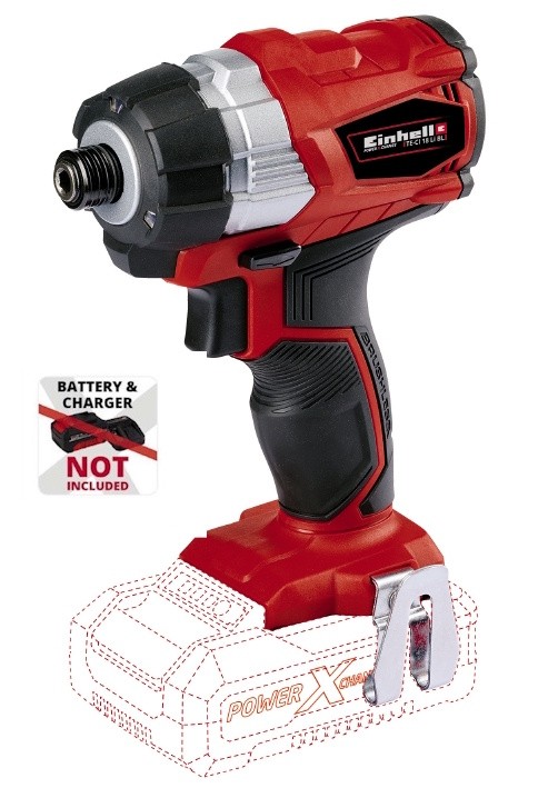 Ударна викрутка безщіткова Einhell TP-CI 18 Li BL-Solo (4510030)