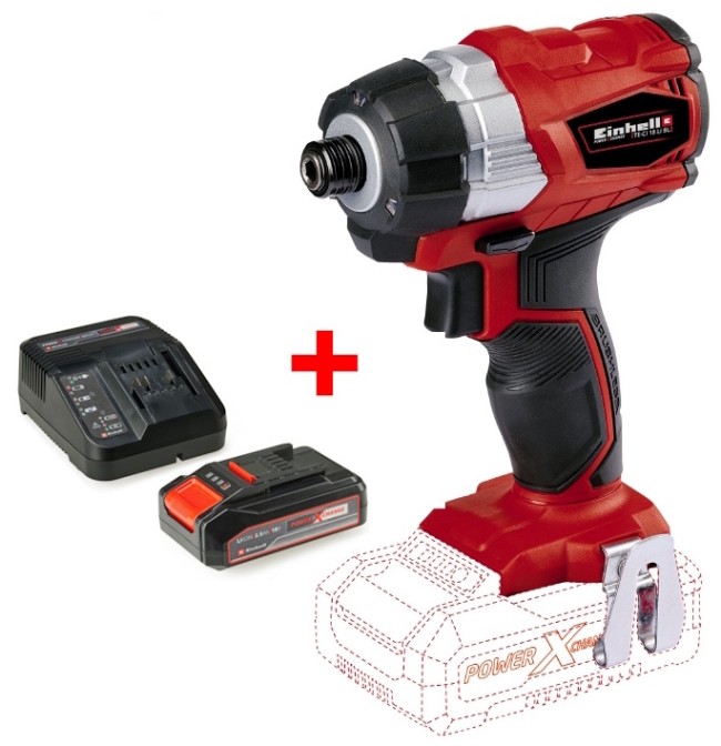 Ударна викрутка безщіткова Einhell TP-CI 18 Li BL-Solo (4510030)