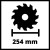 Пила торцовочная Einhell TC-SM 254 - 2B (4300804)