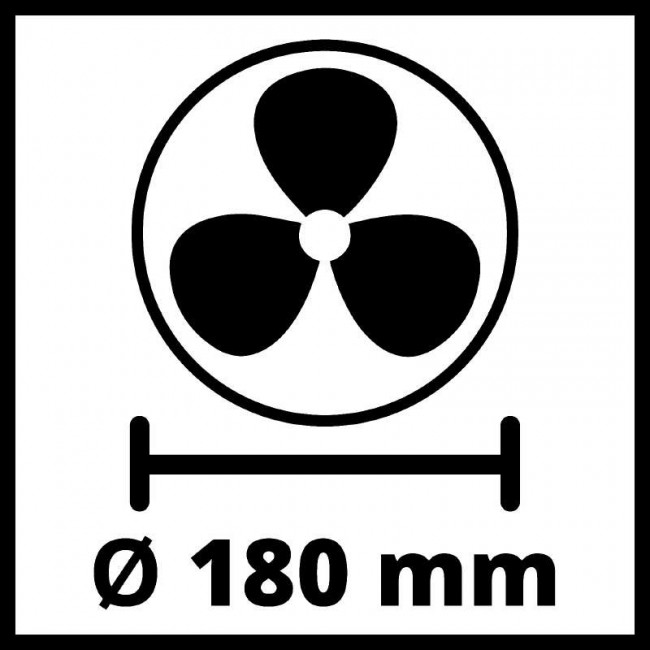 Акумуляторний вентилятор Einhell GE-CF 18/2200 Li-Solo (3408035)