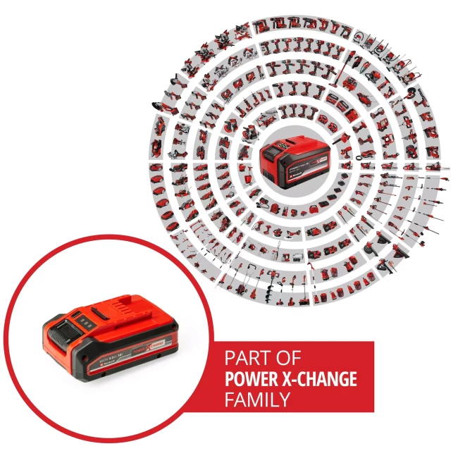 Акумулятор Einhell Power-X-Change Plus 18V 4,0 Ah (4511553)
