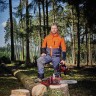 Акція! Набір пила ланцюгова безщіткова акумуляторна Einhell GP-LC 36/35 Li-Solo + два зарядні пристрої X-Fastcharger 4 A та два акумулятори 18V 5,2 Ah (4501780, 4512114-2шт.)