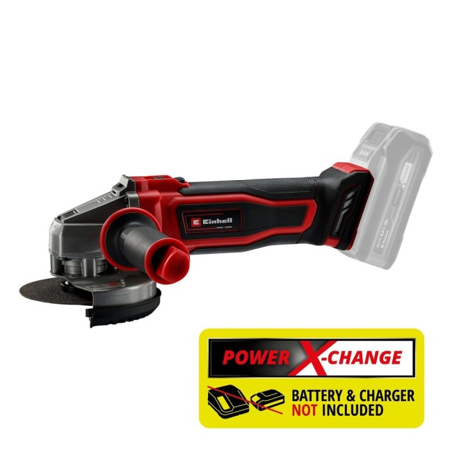Кутова акумуляторна шліфувальна машина Einhell TE-AG 18/125-2 Li - Solo (4431168)