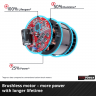 Аккумуляторная бесщеточная газонокосилка Einhell GE-CM 18/33 Li (1x4,0Ah) (3413260)