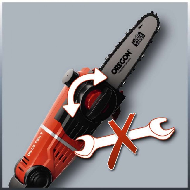 Акция! Набор высоторез аккумуляторный Einhell GE-LC 18 Li T Solo + зарядное устройство и аккумулятор 18V 2,5 Ah (3410810, 4512097)