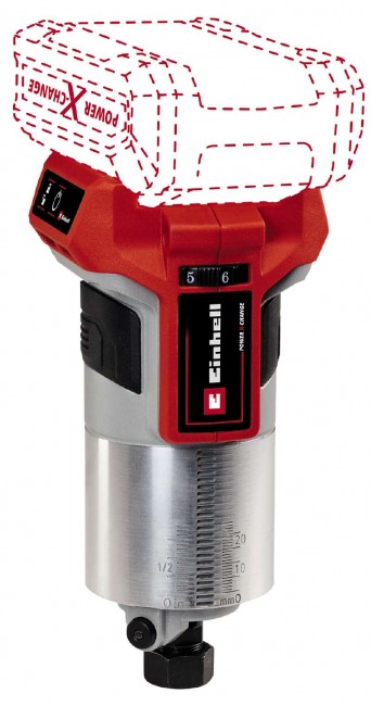 Фрезер акумуляторний безщітковий окантовочний Einhell TP-ET 18 Li BL - Solo (4350412) Фрезер акумуляторний безщітковий окантовочний Einhell TP-ET 18 Li BL - Solo (4350412)